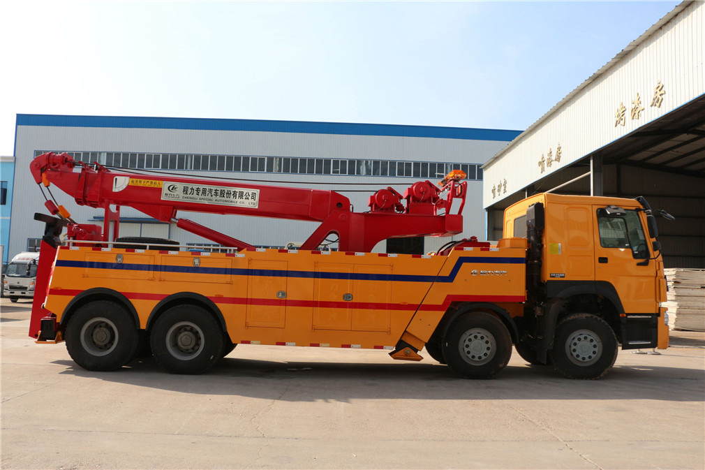 重汽豪沃前四后八一托一清障車 重汽豪沃前四后八一托一清障車