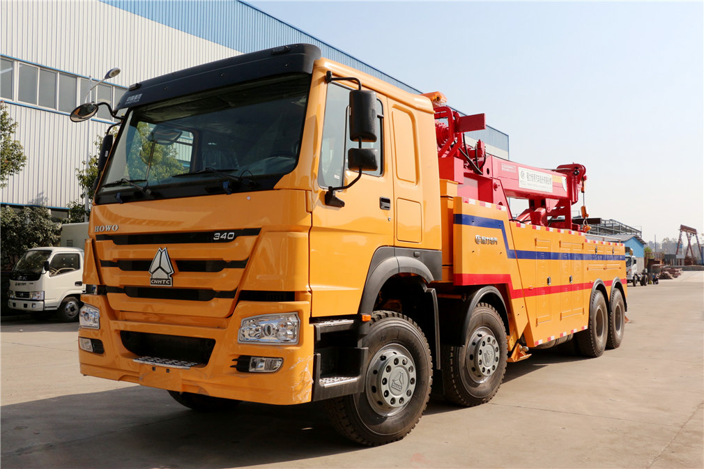 重汽豪沃前四后八一托一清障車 重汽豪沃前四后八一托一清障車