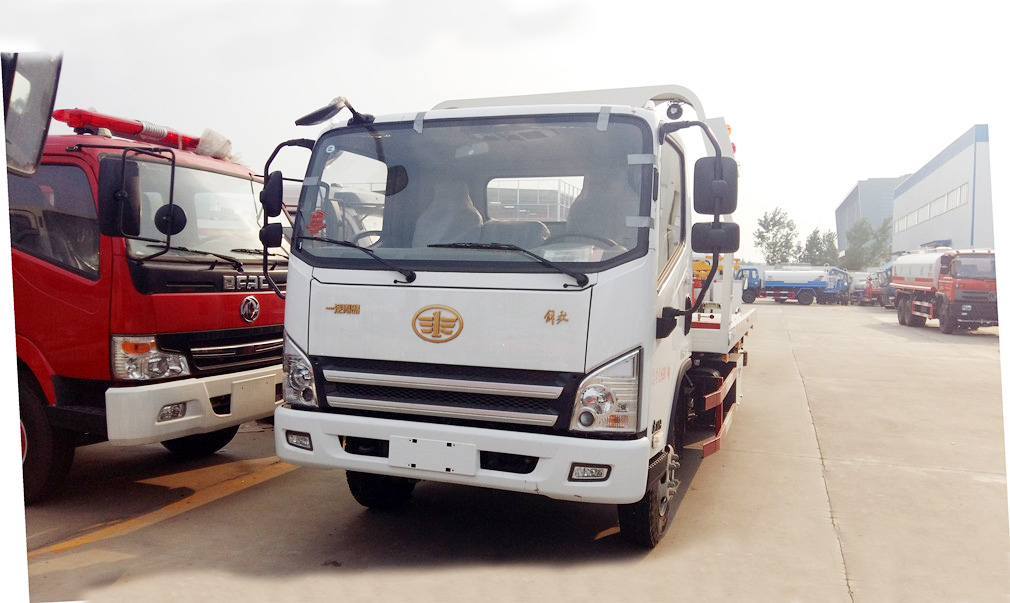 解放一拖二清障車 解放一拖二清障車