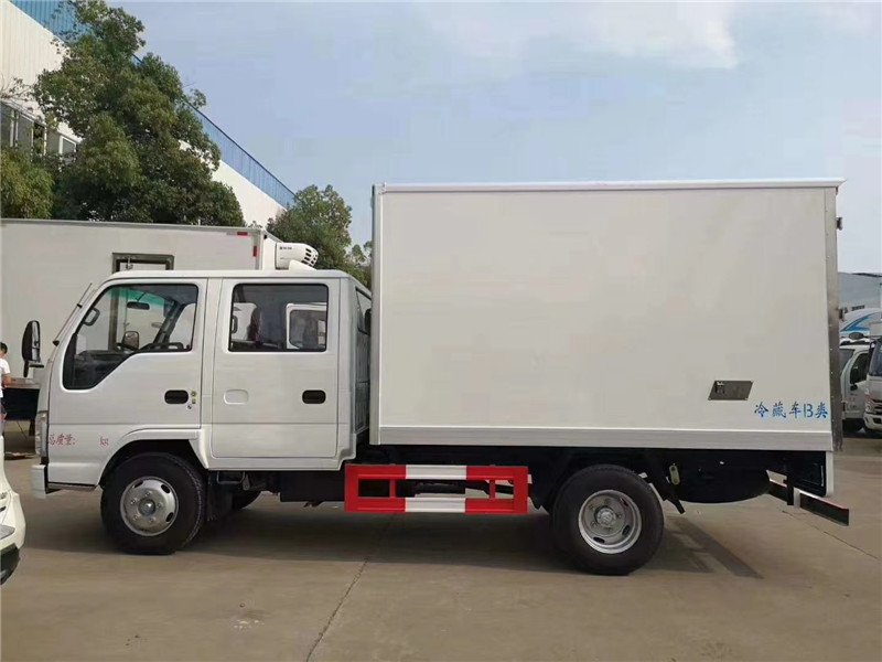 國(guó)六 慶鈴五十鈴雙排冷藏車(chē) 國(guó)六 慶鈴五十鈴雙排冷藏車(chē)