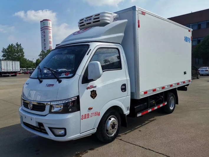 國六東風汽油后雙輪冷藏車 國六東風汽油后雙輪冷藏車