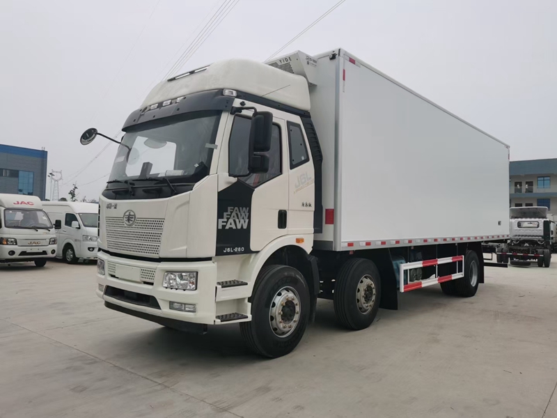 國六解放J6L小三軸冷藏車 國六解放J6L小三軸冷藏車
