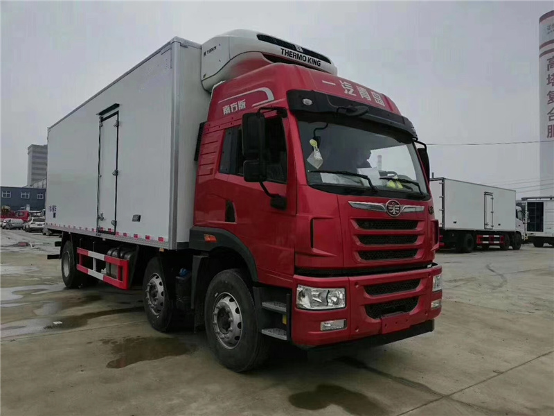 解放捍V小三軸冷藏車 解放捍V小三軸冷藏車