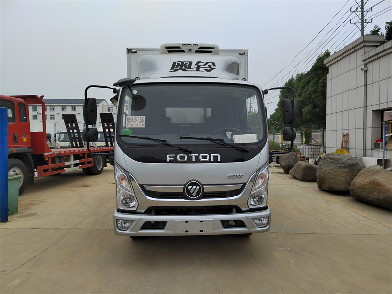 國六 福田奧鈴4.2米排半冷藏車 國六 福田奧鈴4.2米排半冷藏車