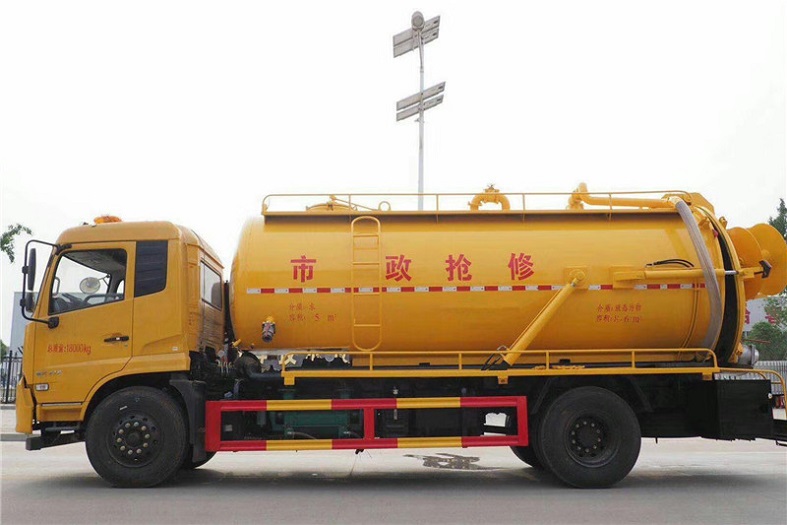 東風天錦一體式14方清洗吸污車國六 東風天錦一體式14方清洗吸污車國六