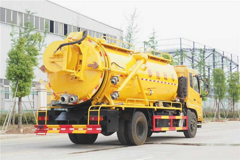 東風天錦一體式14方清洗吸污車國六 東風天錦一體式14方清洗吸污車國六