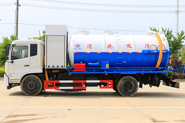 東風天錦15方清洗吸污車國六 東風天錦15方清洗吸污車國六