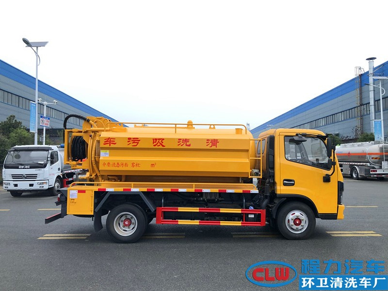 國六東風小多利卡6方清洗吸污車 國六東風小多利卡6方清洗吸污車