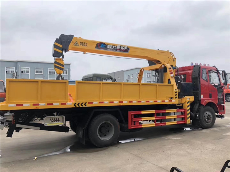 解放單橋8噸清障帶吊 解放單橋8噸清障帶吊