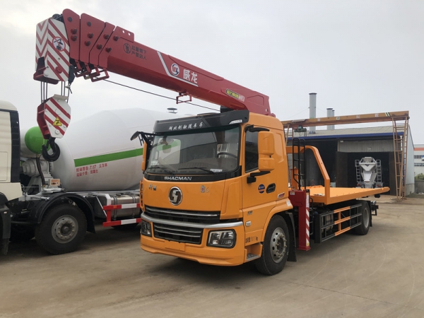 陜汽軒德單橋清障帶吊 陜汽軒德單橋清障帶吊