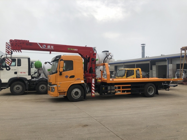 陜汽軒德單橋清障帶吊 陜汽軒德單橋清障帶吊